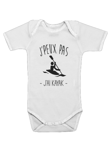  Je peux pas jai Kayak for Baby short sleeve onesies
