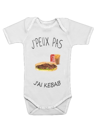  Je peux pas jai kebab for Baby short sleeve onesies
