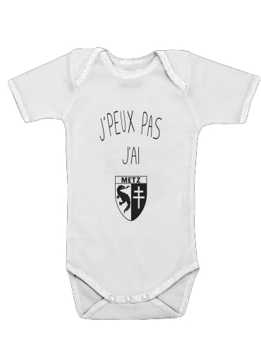  Je peux pas jai Metz for Baby short sleeve onesies