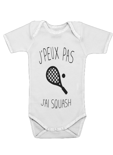  Je peux pas jai squash for Baby short sleeve onesies