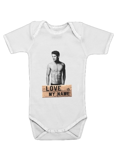  Jeremy Irvine Love is my name for Baby short sleeve onesies