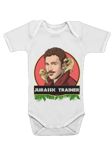  Jurassic Trainer for Baby short sleeve onesies