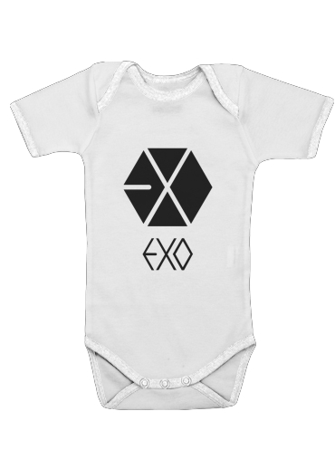  K-pop EXO - PTP for Baby short sleeve onesies