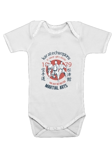  Karate Champions Martial Arts for Baby short sleeve onesies