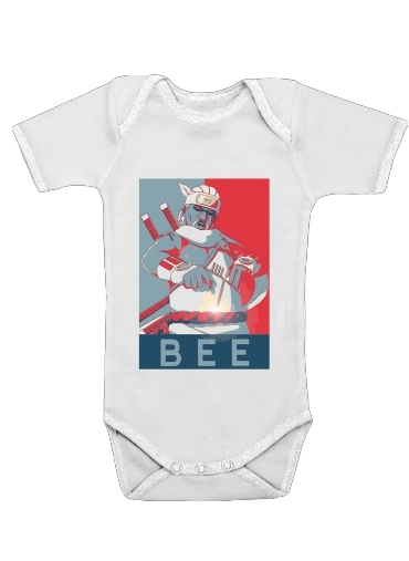  Killer Bee Propagana for Baby short sleeve onesies