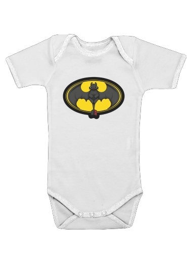  Krokmou x Batman for Baby short sleeve onesies