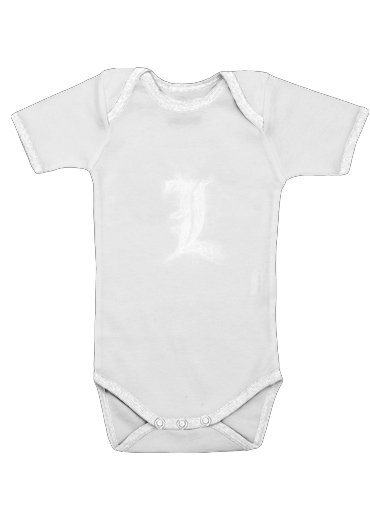  L Smoke Death Note for Baby short sleeve onesies