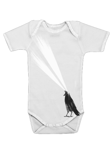  Laser crow for Baby short sleeve onesies