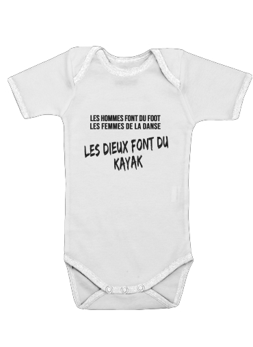  Les dieux font du Kayak for Baby short sleeve onesies