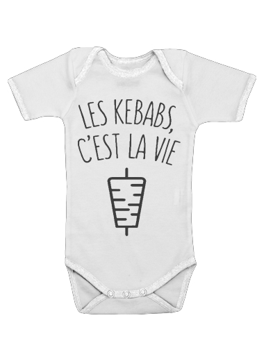  Les Kebabs cest la vie for Baby short sleeve onesies