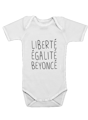  Liberte egalite Beyonce for Baby short sleeve onesies