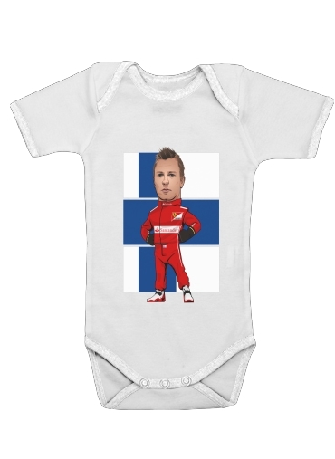 Onesies Baby MiniRacers: Kimi Raikkonen - Ferrari Team F1