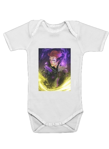  Moira Overwatch art for Baby short sleeve onesies