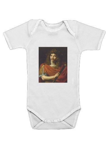  Moliere portrait for Baby short sleeve onesies