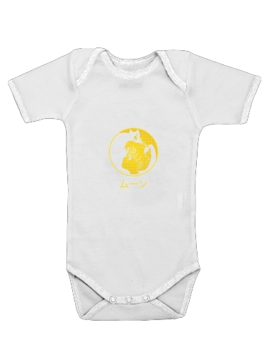  Moon Art for Baby short sleeve onesies