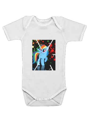  My little pony Rainbow Dash for Baby short sleeve onesies