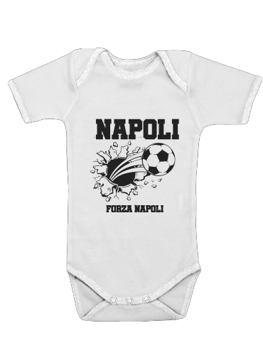  Napoli Football Home for Baby short sleeve onesies