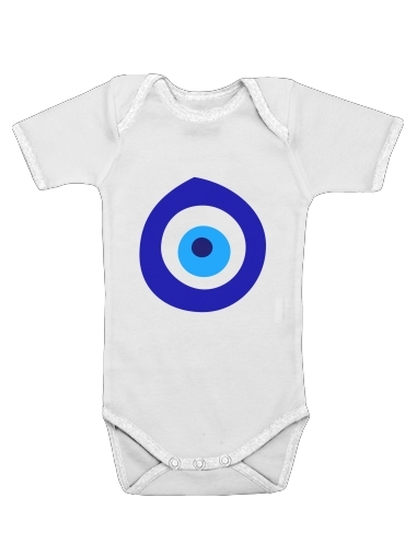 nazar boncuk eyes for Baby short sleeve onesies