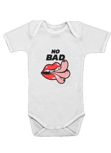  No Bad vibes Tong for Baby short sleeve onesies
