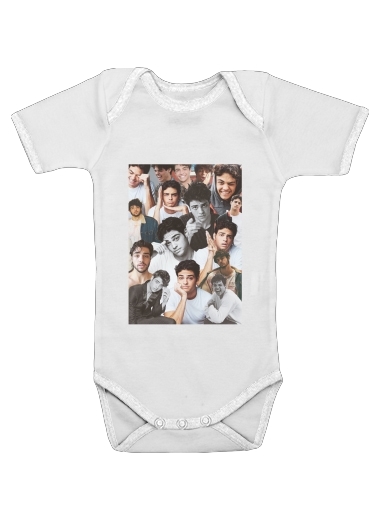  Noah centineo collage for Baby short sleeve onesies