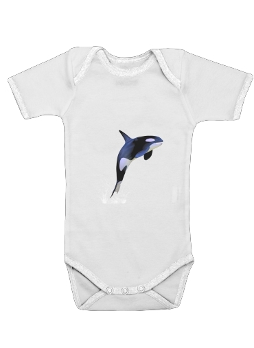  Orca Whale for Baby short sleeve onesies