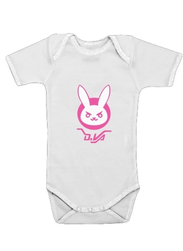  Overwatch D.Va Bunny Tribute for Baby short sleeve onesies