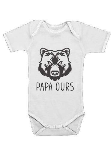 Onesies Baby Papa Ours