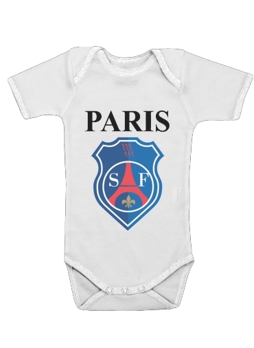  Paris x Stade Francais for Baby short sleeve onesies