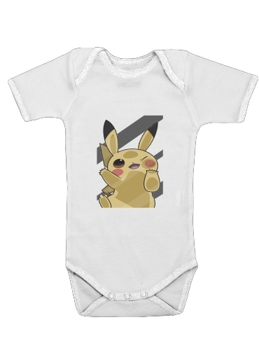 Pikachu Lockscreen for Baby short sleeve onesies