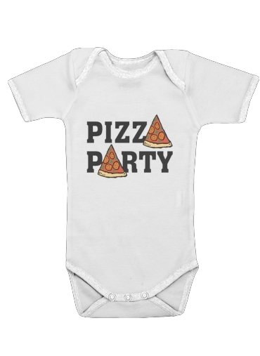  Pizza Party for Baby short sleeve onesies
