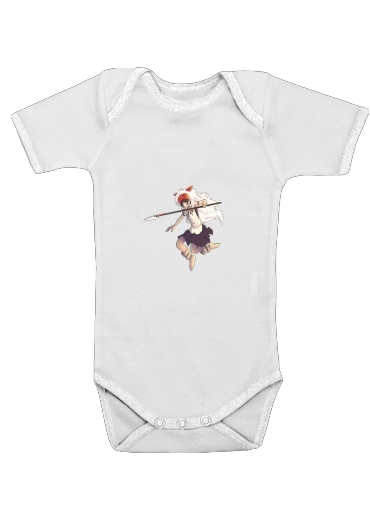  Princess Mononoke for Baby short sleeve onesies