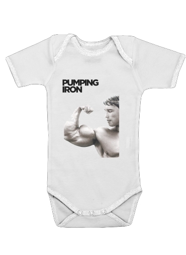  Pumping Iron for Baby short sleeve onesies