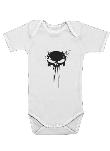  Punisher Skull for Baby short sleeve onesies