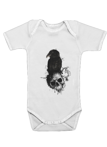  Raven and Skull for Baby short sleeve onesies