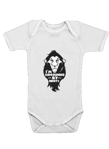  Scar Surrounded by idiots for Baby short sleeve onesies