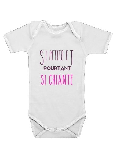  Si petite et pourtant si chiante for Baby short sleeve onesies