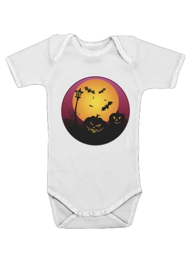  Spooky Halloween 6 for Baby short sleeve onesies