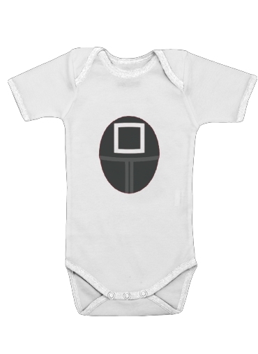  Squid Game Soldier for Baby short sleeve onesies