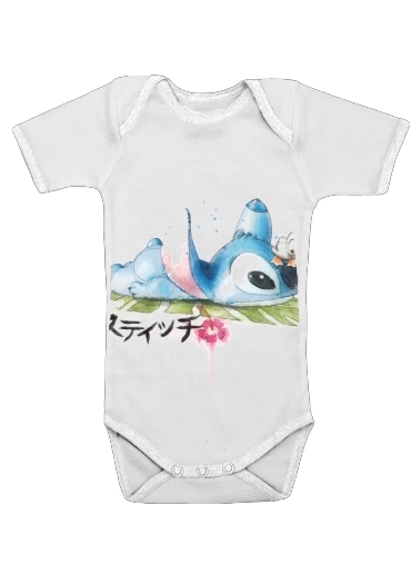 Onesies Baby Stitch watercolor