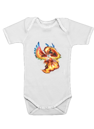  TalonFlame bird for Baby short sleeve onesies
