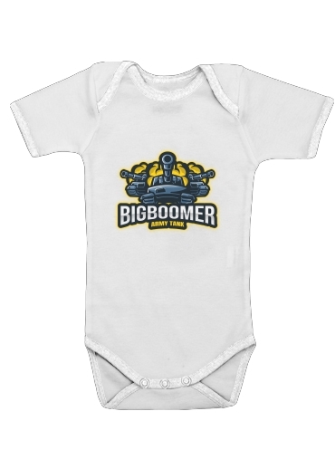  Tank Army for Baby short sleeve onesies