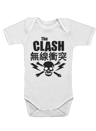  the clash punk asiatique for Baby short sleeve onesies