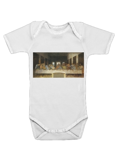 Baby short sleeve onesies for The Last Supper Da Vinci