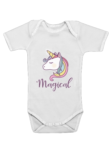  Unicorn Magical for Baby short sleeve onesies