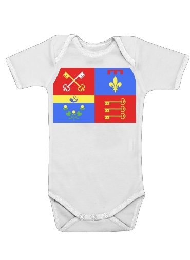  Vaucluse French Department for Baby short sleeve onesies
