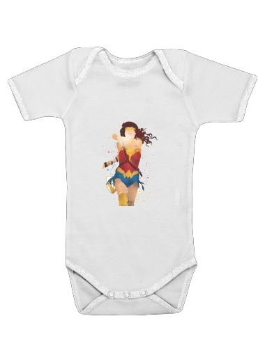  Wonder Girl for Baby short sleeve onesies