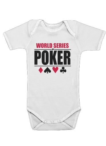  World Series Of Poker for Baby short sleeve onesies