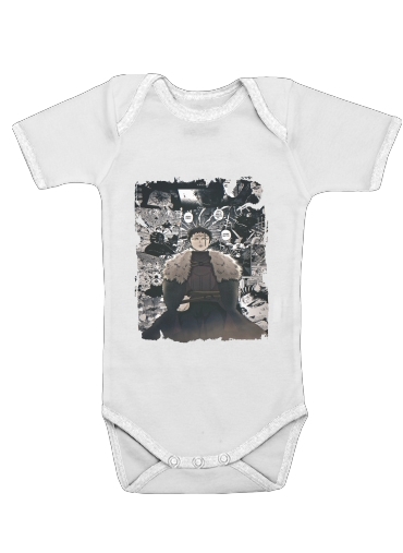  Xenon Black Clover ArtScan for Baby short sleeve onesies