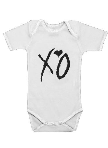  XO The Weeknd Love for Baby short sleeve onesies
