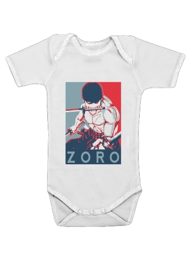  Zoro Propaganda for Baby short sleeve onesies